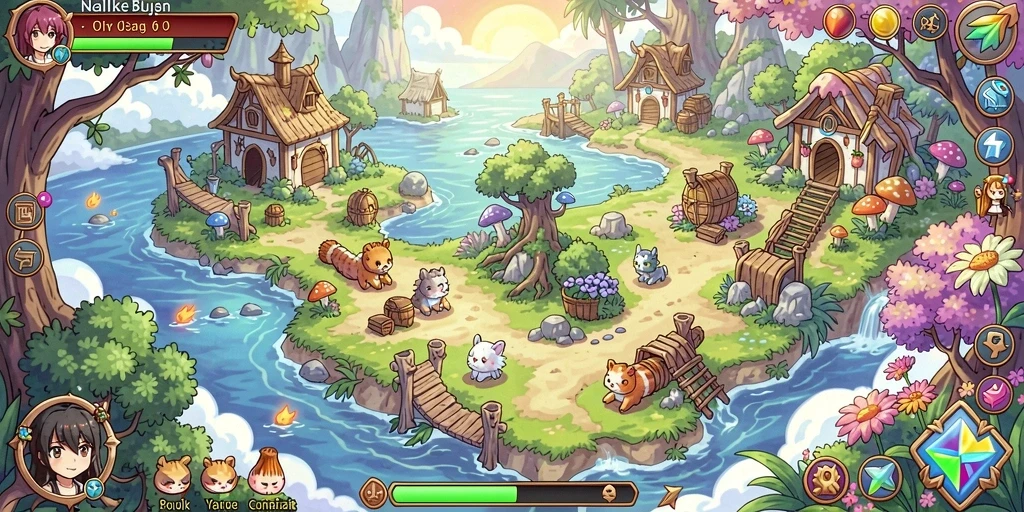 Item power-up yang membantu selama permainan.