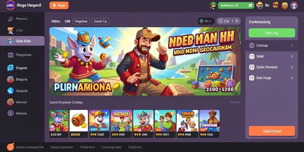 Fitur sosial untuk berinteraksi dengan pemain lain.