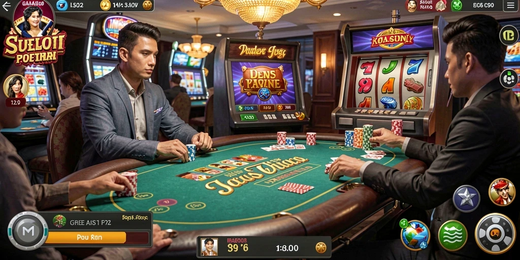 Kompetisi seru saat bermain mode multiplayer dengan teman.