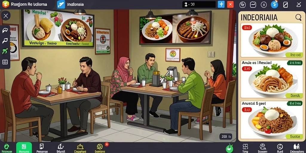 Efek suara yang membuat pengalaman bermain semakin hidup.